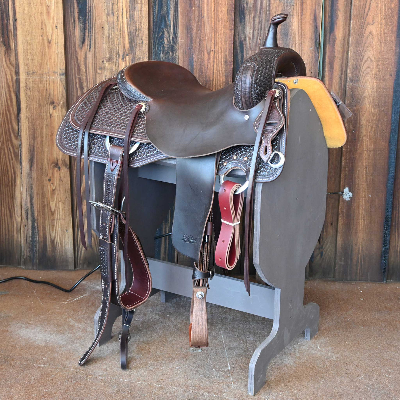 16" JEFF SMITH BEAU GALYEAN CUTTING SADDLE Saddles - New Jeff Smith