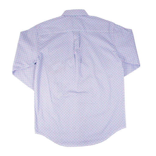 Panhandle Slim Men's Pink Geo Print Button Down Shirt MEN - Clothing - Shirts - Long Sleeve Panhandle