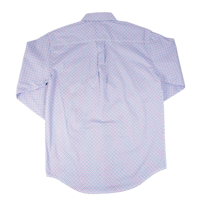 Panhandle Slim Men's Pink Geo Print Button Down Shirt MEN - Clothing - Shirts - Long Sleeve Panhandle