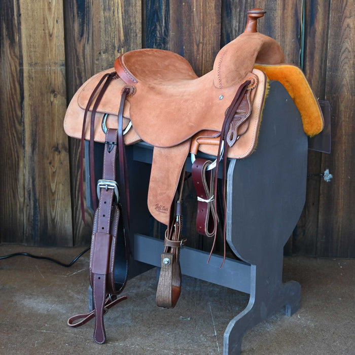 15.5" JEFF SMITH BUSTER WELCH RANCH CUTTER SADDLE