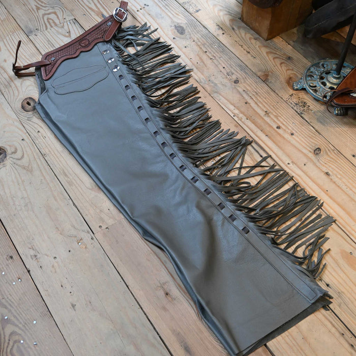 Teskey's Small Silver Shotgun Chaps 2184 Tack - Chaps & Chinks Teskey's