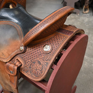 14" USED MARTIN BTR BARREL SADDLE Saddles Martin Saddlery