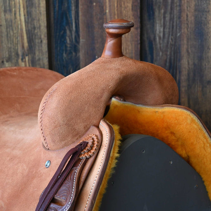 15.5" JEFF SMITH BUSTER WELCH RANCH CUTTER SADDLE