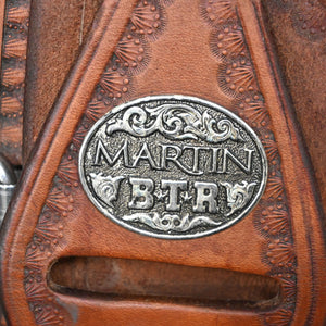 14" USED MARTIN BTR BARREL SADDLE Saddles Martin Saddlery