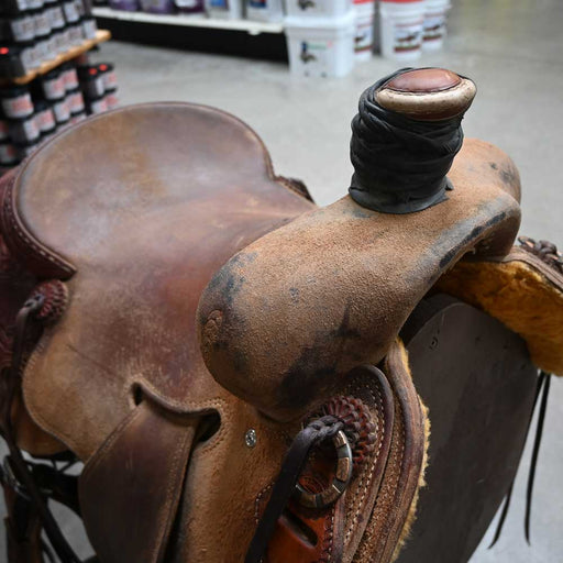 16" USED TESKEY'S RANCH SADDLE Saddles - Used Teskey's Saddlery