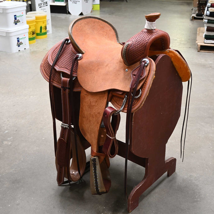 15.5" TESKEY'S RANCH ASSOCIATION SADDLE