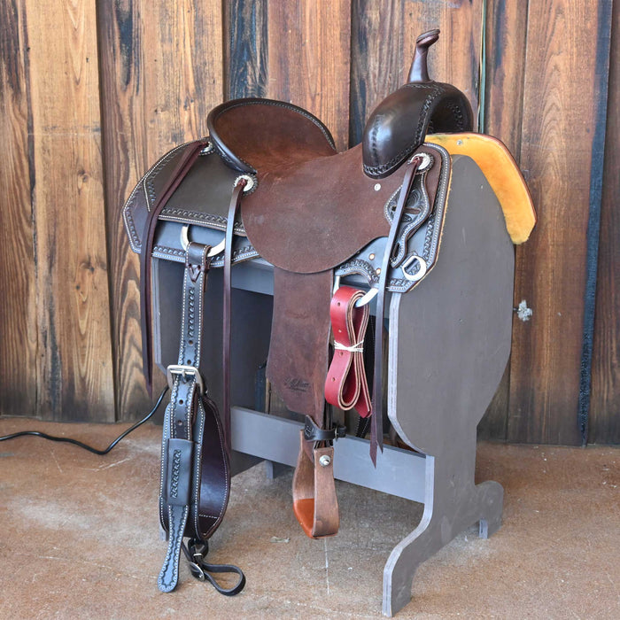 15.5" JEFF SMITH BUSTER WELCH CUTTING SADDLE