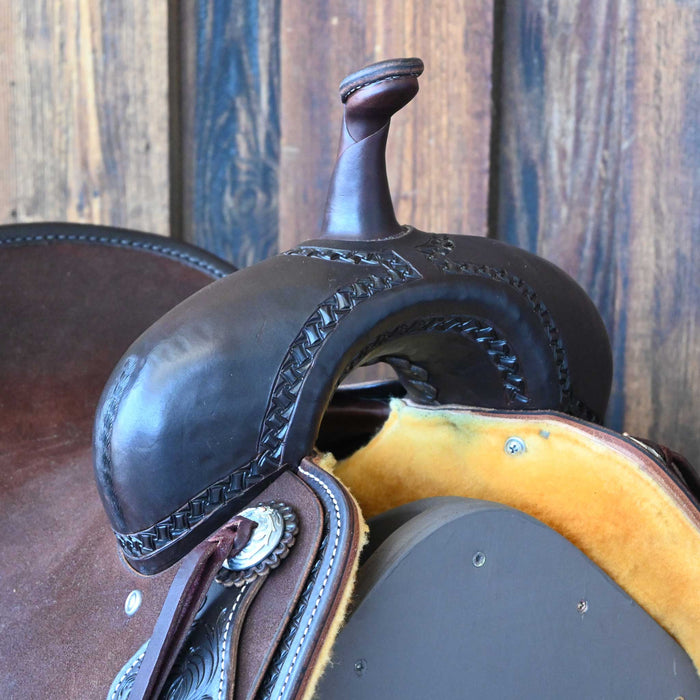 15.5" JEFF SMITH BUSTER WELCH CUTTING SADDLE