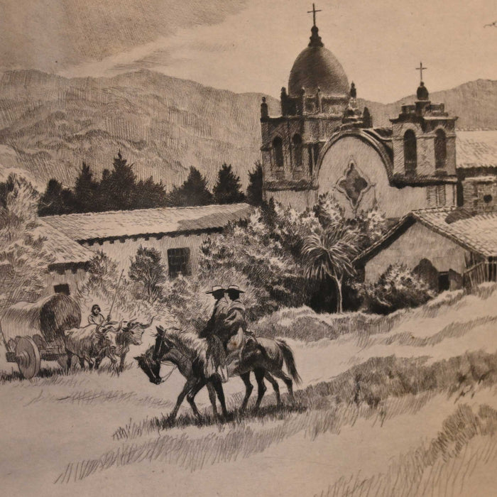 Carmel Mission by Reinhold Palensk