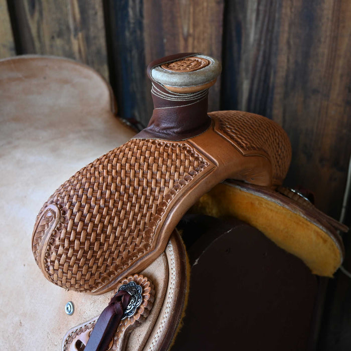 17" TESKEY'S RANCH SADDLE Saddles - New Teskey's Saddlery