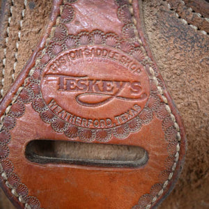 16" USED TESKEY'S RANCH SADDLE Saddles Teskey's Saddlery