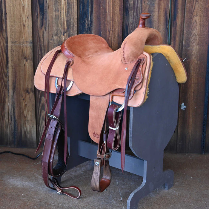 16" JEFF SMITH BUSTER WELCH RANCH CUTTER SADDLE