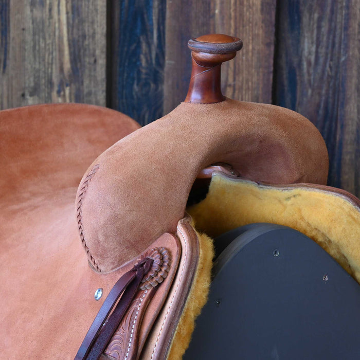 16" JEFF SMITH BUSTER WELCH RANCH CUTTER SADDLE