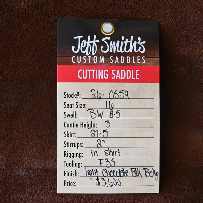 16" JEFF SMITH BUSTER WELCH CUTTING SADDLE