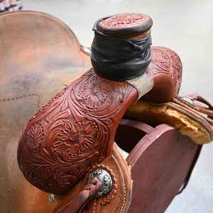 14.5" USED CACTUS RANCH SADDLE