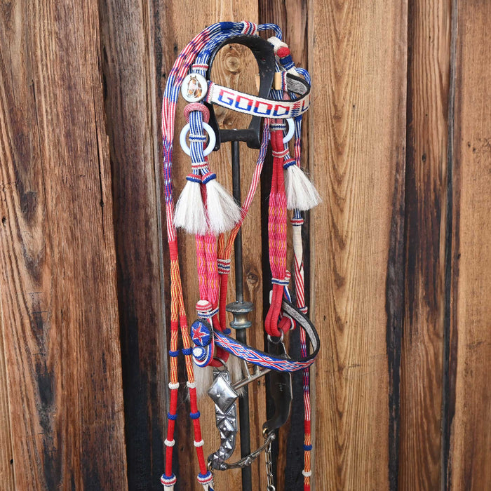 Vintage Horse Hair Prison Made in Deer Lodge MT. Bridle Rig Collectibles Deer Lodge Prison