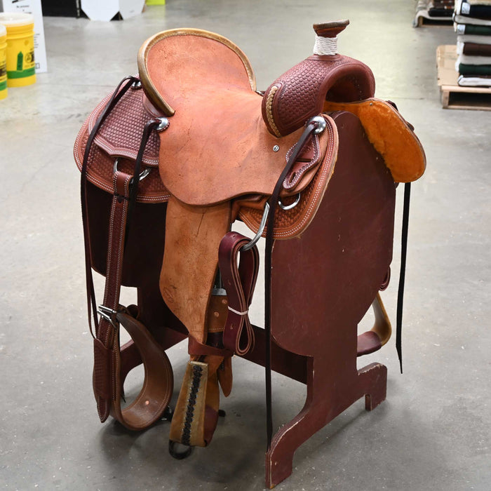 15.5" TESKEY'S RANCH ASSOCIATION SADDLE