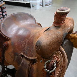 16" USED TESKEY'S RANCH SADDLE Saddles TESKEY'S SADDLERY LLC   