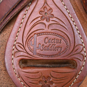 14.5" USED CACTUS RANCH SADDLE