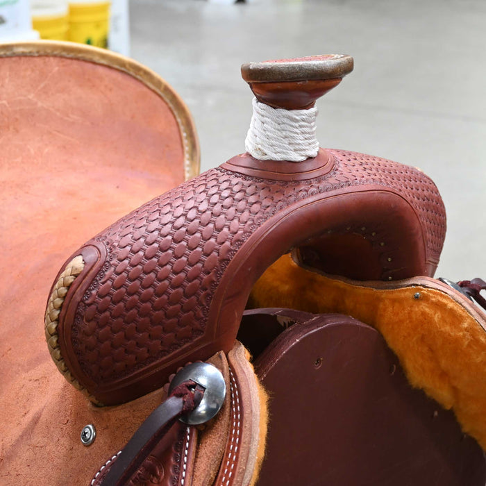 15.5" TESKEY'S RANCH ASSOCIATION SADDLE