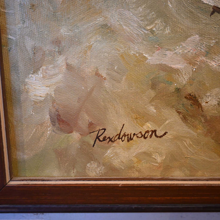 Original Russel Replica Painting by Rex Dawson