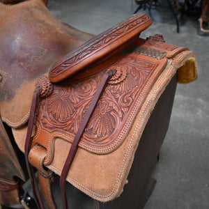 16" USED TESKEY'S RANCH SADDLE Saddles TESKEY'S SADDLERY LLC   