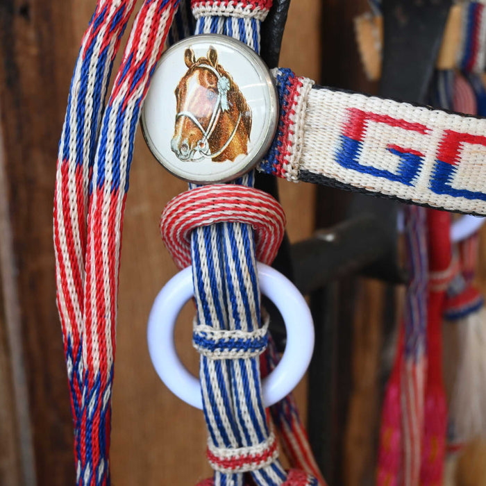 Vintage Horse Hair Prison Made in Deer Lodge MT. Bridle Rig Collectibles Deer Lodge Prison