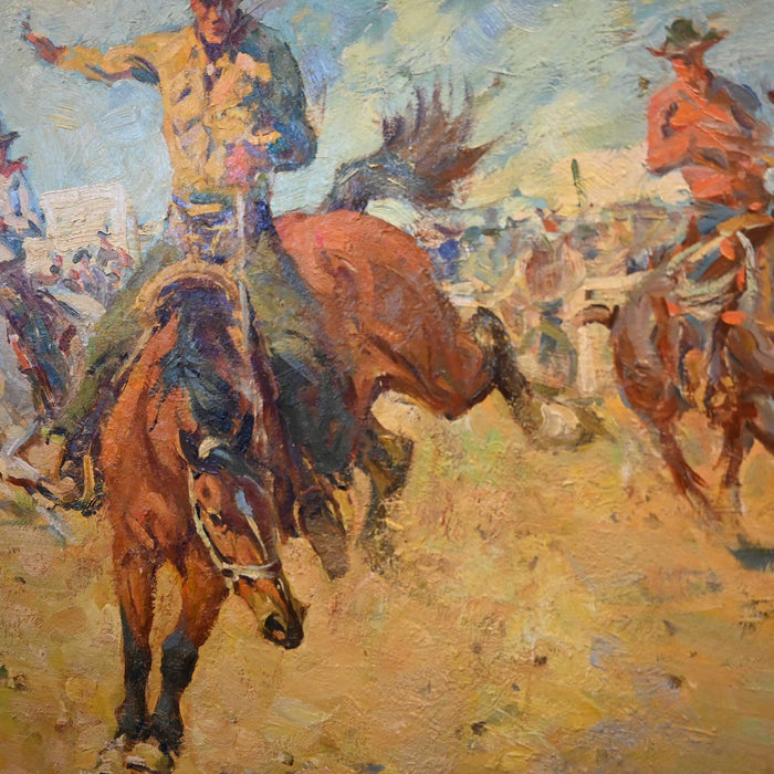 Bucking Bronco by Frank Hoffman