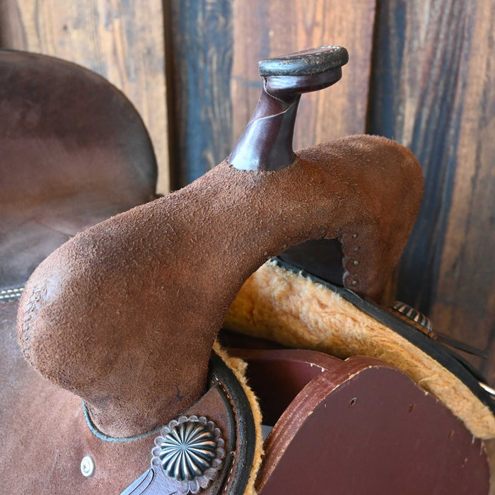 15" USED ROBBIE PHILLIPS BARREL SADDLE