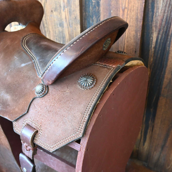 15" USED ROBBIE PHILLIPS BARREL SADDLE