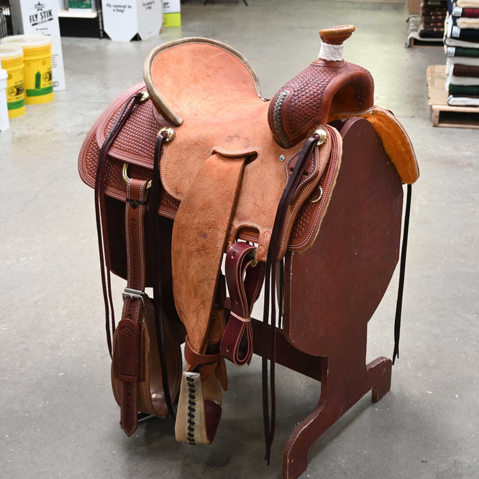 15" TESKEY'S RANCH ASSOCIATION SADDLE
