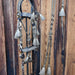 Beautiful Prison Made in Deer Lodge MT. w/ Eagle Rosettes Bridle Rig Collectibles Deer Lodge Prison