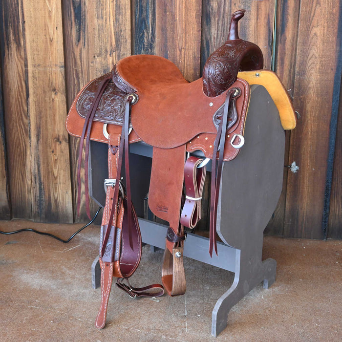 15.5" JEFF SMITH BUSTER WELCH CUTTING SADDLE