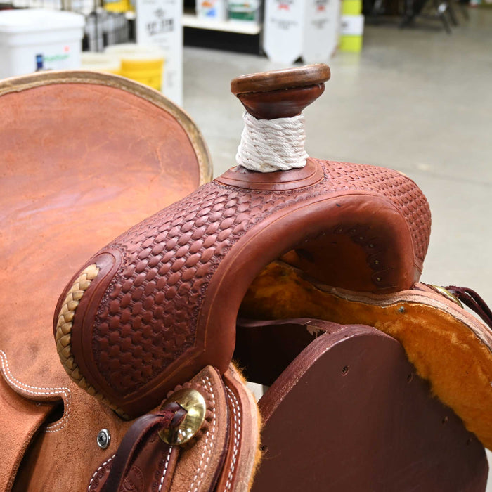 15" TESKEY'S RANCH ASSOCIATION SADDLE