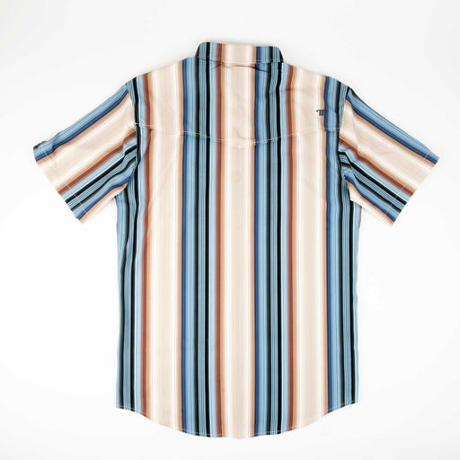 Ferrell Brand Harrison Cream Pearl Snap Shirt MEN - Clothing - Shirts - Short Sleeve Ferrell Brand