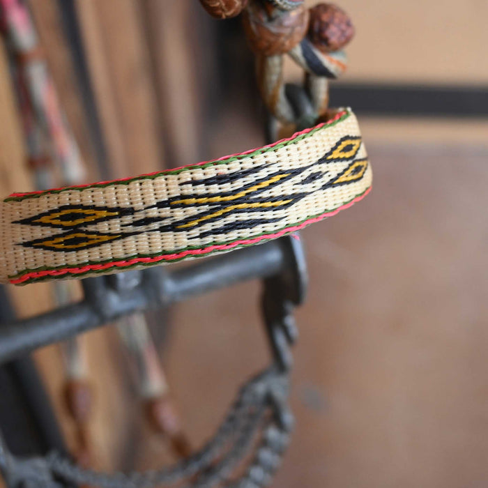 Stunning Prison Made in Deer Lodge MT. Mint Condition Horse Hair Bridle Rig Collectibles Deer Lodge Prison