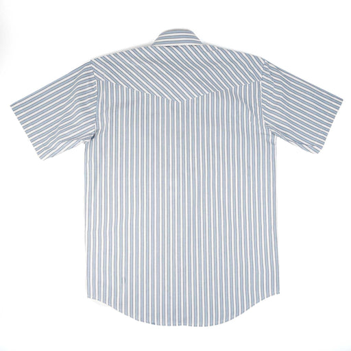 Panhandle Slim Men's Blue Stripe Pearl Snap Western Shirt MEN - Clothing - Shirts - Short Sleeve Panhandle