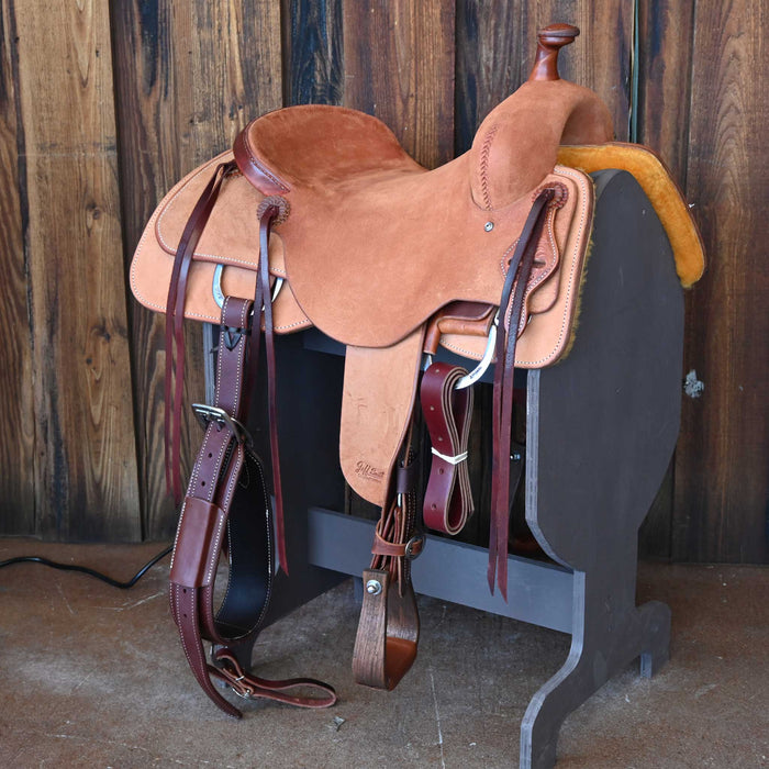 16" JEFF SMITH BUSTER WELCH RANCH CUTTER SADDLE