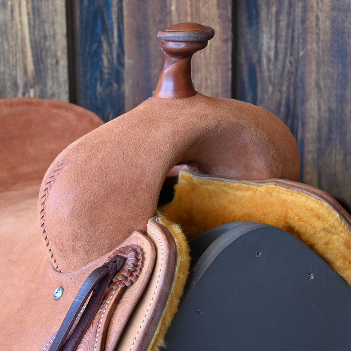 16" JEFF SMITH BUSTER WELCH RANCH CUTTER SADDLE