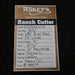 15.5" TESKEY'S RANCH CUTTER SADDLE Saddles - New Teskey's Saddlery