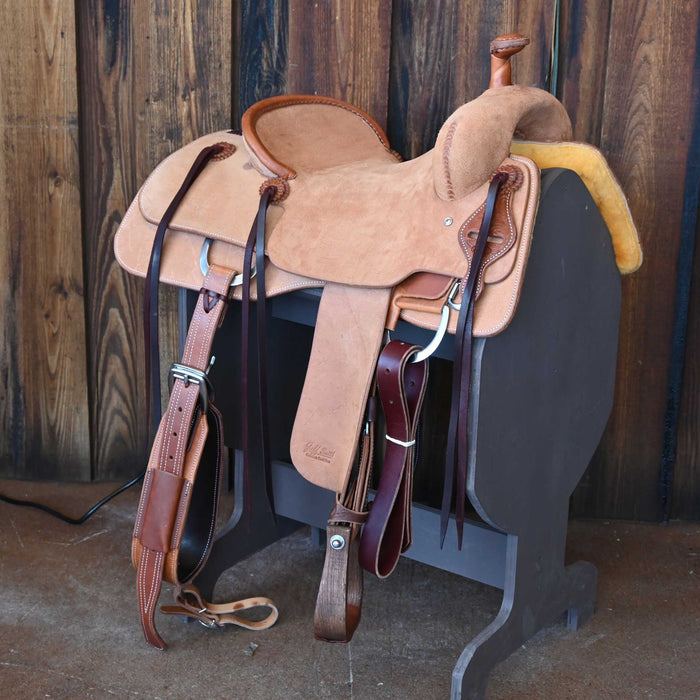 15.5" JEFF SMITH BEAU GALYEAN RANCH CUTTER SADDLE