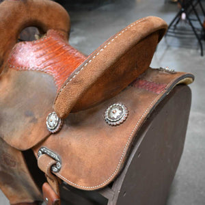 13.5" USED JEFF SMITH C3 BARREL SADDLE Saddles Jeff Smith