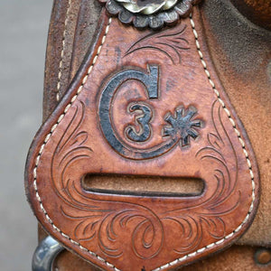 13.5" USED JEFF SMITH C3 BARREL SADDLE Saddles Jeff Smith