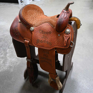 14.5" USED COWBOY CLASSIC BARREL SADDLE Saddles Cowboy Classic Saddlery   