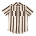 Ferrell Brand Ryder Cream Pearl Snap Shirt MEN - Clothing - Shirts - Short Sleeve Ferrell Brand