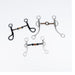 Used Assorted 3 Piece Mouth Bit Bundle Set of 3 Sale Barn Misc