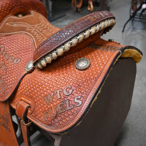 14.5" USED COWBOY CLASSIC BARREL SADDLE Saddles Cowboy Classic Saddlery   