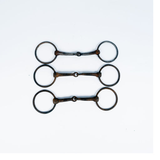 Used Assorted Snaffle Bit Bundle Set of 3 Sale Barn Misc
