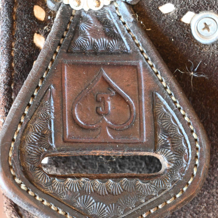 15" USED JOSH ANDREWS BARREL SADDLE