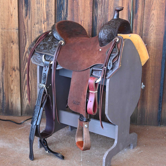 15.5" JEFF SMITH BUSTER WELCH RANCH CUTTER SADDLE